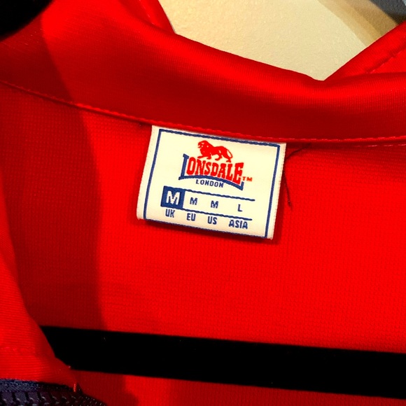NWOT Lonsdale London Retro Tracksuit Jacket Med - Picture 5 of 7